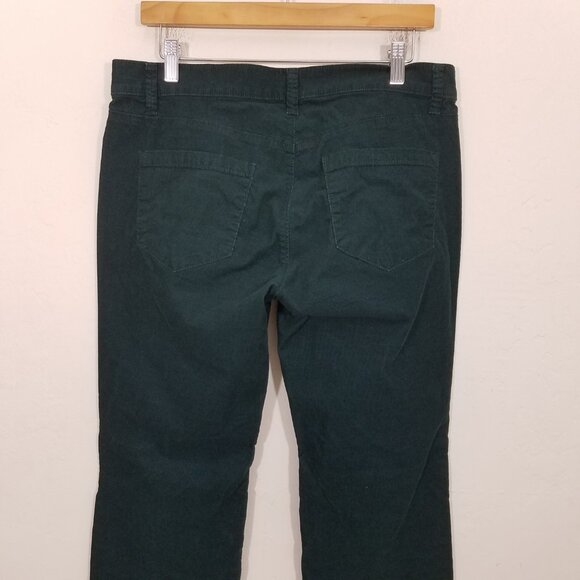 Ann Taylor Corduroy Green Pants Size 10 - Picture 4 of 7